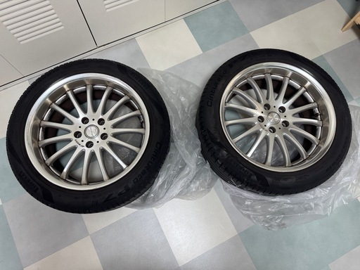 work ユーロラインEF  4本セット　タイヤ付き 18インチ