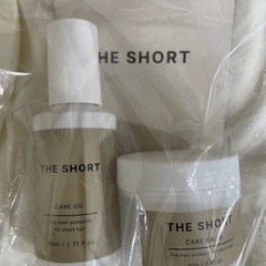 THE SHORT（ショートヘア専用）ケアオイル＆ケアバーム の画像
