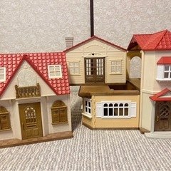シルバニアファミリー　赤い屋根の大きなお家の画像