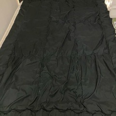 掛け布団　チェック柄の画像