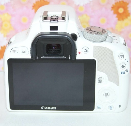 シャッター数564回！❤️Canon EOS Kiss X7❤️スマホ転送 ホワイト❤️キャノン