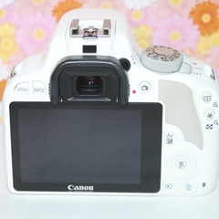 シャッター数564回！❤️Canon EOS Kiss X7❤️スマホ転送 ホワイト❤️キャノンの画像