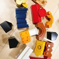 積み木　おままごと　ワールドワイドキッズ　の画像