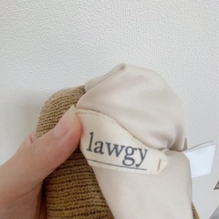 【まとめ買い歓迎】定価6600円 Lawgy 編みニットパンツ Fの画像