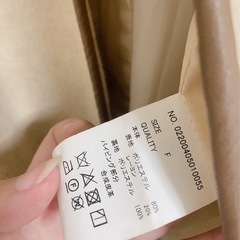 【まとめ買い歓迎】定価12320円  Lawgy パイピングロングコート Fの画像
