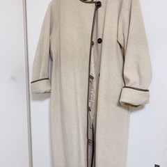 【まとめ買い歓迎】定価12320円  Lawgy パイピングロングコート Fの画像