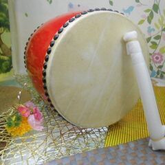 16.980円　Nエイサー大太鼓30*36cm  撥付きの画像