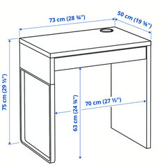 IKEA MICKE デスクの画像