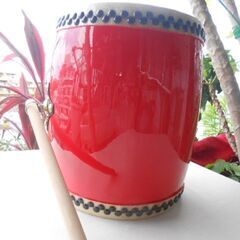 11.000円　Nエイサー大太鼓24*31cm 撥付きの画像