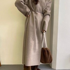 【まとめ買い歓迎】定価12320円 Lawgy ノーカラーロングコート Fの画像