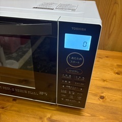 動作確認済 TOSHIBA ER-X18（W） 2023年製 東芝電子レンジホワイト 電子レンジ オーブンレンジ キッチンの画像