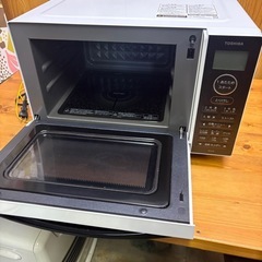 動作確認済 TOSHIBA ER-X18（W） 2023年製 東芝電子レンジホワイト 電子レンジ オーブンレンジ キッチンの画像