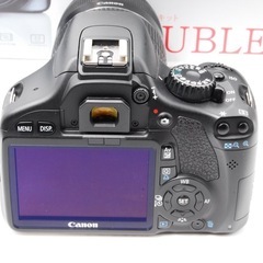 全国発送/スマホ転送⭐️canon eos kiss x4 ダブルレンズ 初心者すぐ使える/本格撮影/付属品多数！ ◆標準・望遠レンズつき！近くから遠くまで撮影可能！初心者にオススメ！！箱つき！の画像