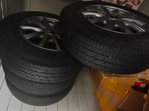 165/80/R13タイヤ付きホイール　４本