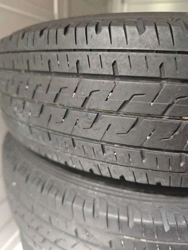 165/80/R13タイヤ付きホイール　４本　
