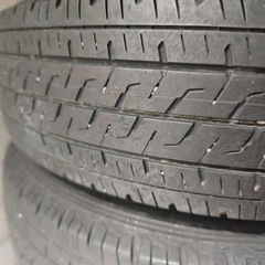 165/80/R13タイヤ付きホイール　４本　の画像