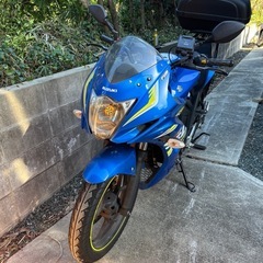 愛知　豊橋　田原　スズキ　ジクサー150SF ETC リアボックスの画像