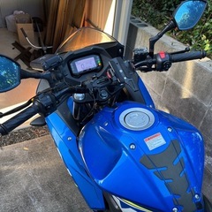 愛知　豊橋　田原　スズキ　ジクサー150SF ETC リアボックスの画像