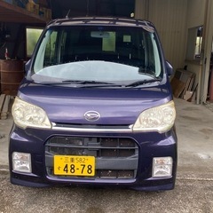 【車検あり】ダイハツ タントエグゼ 14万km ナビ・バッ…