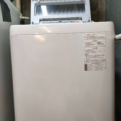 日本製の洗濯機の画像