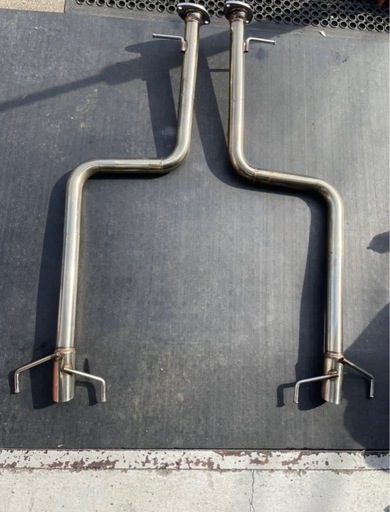 レクサスLS600h ストレートマフラー ステンレス製 社外品