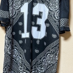 ペイズリー 13 ブラック Mの画像