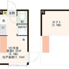 💕初期費用分割相談可★新築★東武東上線『上板橋』駅徒歩9分！ロフ...