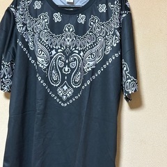 ペイズリー柄 Tシャツ XLの画像