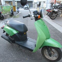 トゥデイ　グリーン　オイル・バッテリー新品　4スト　ホンダ　原付　AF61の画像