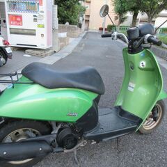 トゥデイ　グリーン　オイル・バッテリー新品　4スト　ホンダ　原付　AF61の画像