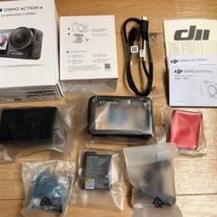 最終値引き※【ほぼ新品アクションカメラ】DJI Osmo Action 4 Standard 