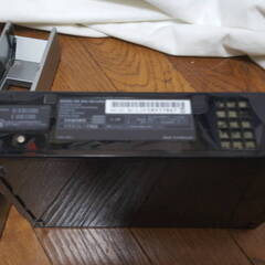 Nintendo 任天堂 Wii RVL-001 ブラック 本体＋台＋コントローラー1個　動作未確認の画像