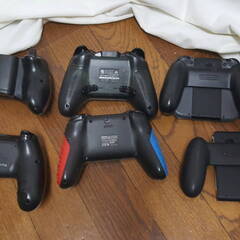 ファミリーコンピューター、ファミコン用コントローラーまとめて　Nintendo　Switch他　動作未確認　ジャンクにての画像