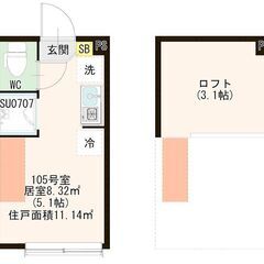 💕初期費用分割相談可★新築★東武東上線『上板橋』駅徒歩9分！ロフ...