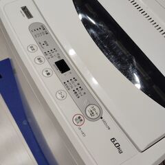 【分解清掃済】ヤマダ 全自動洗濯機 6.0kg(2019年製) の画像