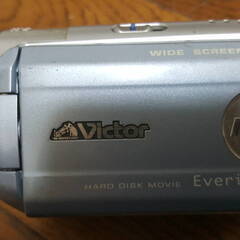 JVC Voctor Everio GZ-MG67-A HDD ビクター ビデオカメラ バッテリー付き 動作未確認　ジャンクにての画像
