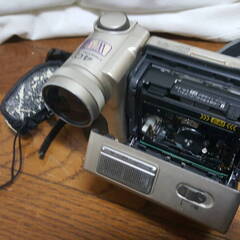 SHARP MiniDVテープ式ビデオカメラ VL-DC50 バッテリー付き 動作未確認　ジャンクにての画像