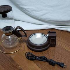 TWINBIRD サイフォン式コーヒーメーカー CM-851 カフェタウン　通電確認済みの画像