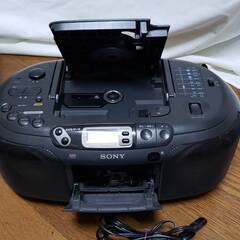 SONY ソニー CDラジカセ CFD-25　動作確認済み(カセットテープ再生不可)　ジャンクにての画像