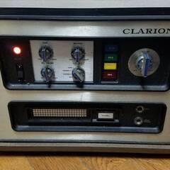CLARION　クラリオン　８トラックデッキ HA-202A 通電確認のみ アンティーク 昭和 レトロ ビンテージの画像