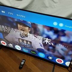 LEDテレビ55V型(チューナ非搭載) CG55-C2（リモコン付） キャンバスシリーズ 動作確認済みの画像