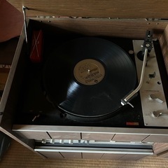 オーディオ　レトロ　レコード　の画像