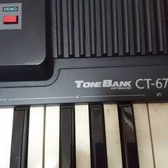 CASIO カシオ TONE BANK CT-670 キーボード シンセサイザー　動作確認済みの画像
