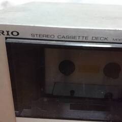 TRIO トリオ　カセットデッキ　KX-70 STEREO CASSETTE DECK　不動品　ジャンクにての画像