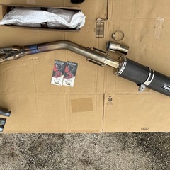 バンディット1200用ヨシムラ車検対応フルエキマフラーの画像