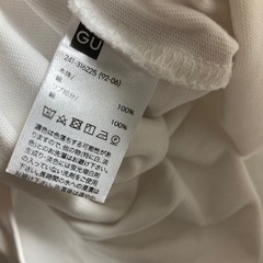 （L）GU オーバーサイズTシャツの画像