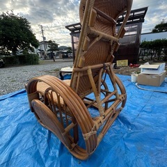 藤リクライニングチェア🌿の画像