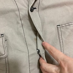 古着　ジャケット　ワークジャケット カバーオール ベージュの画像