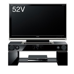 シャープ SHARP AN-ACS1 52V型・46V型・42V型対応 1ビットシアターラックシステム AQUOSオーディオ 音響器具の画像
