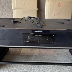 シャープ SHARP AN-ACS1 52V型・46V型・42V型対応 1ビットシアターラックシステム AQUOSオーディオ 音響器具の画像